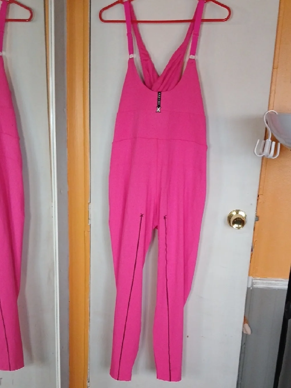 Savage X Fenty Hot Pink Jumpsuit Romper - Picture 2 of 4